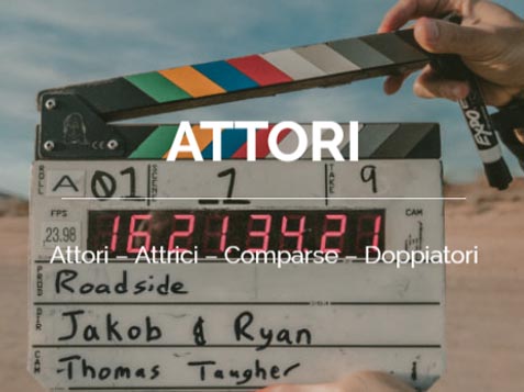 attori-Attori &ndash; Attrici &ndash; Comparse &ndash; Doppiatori