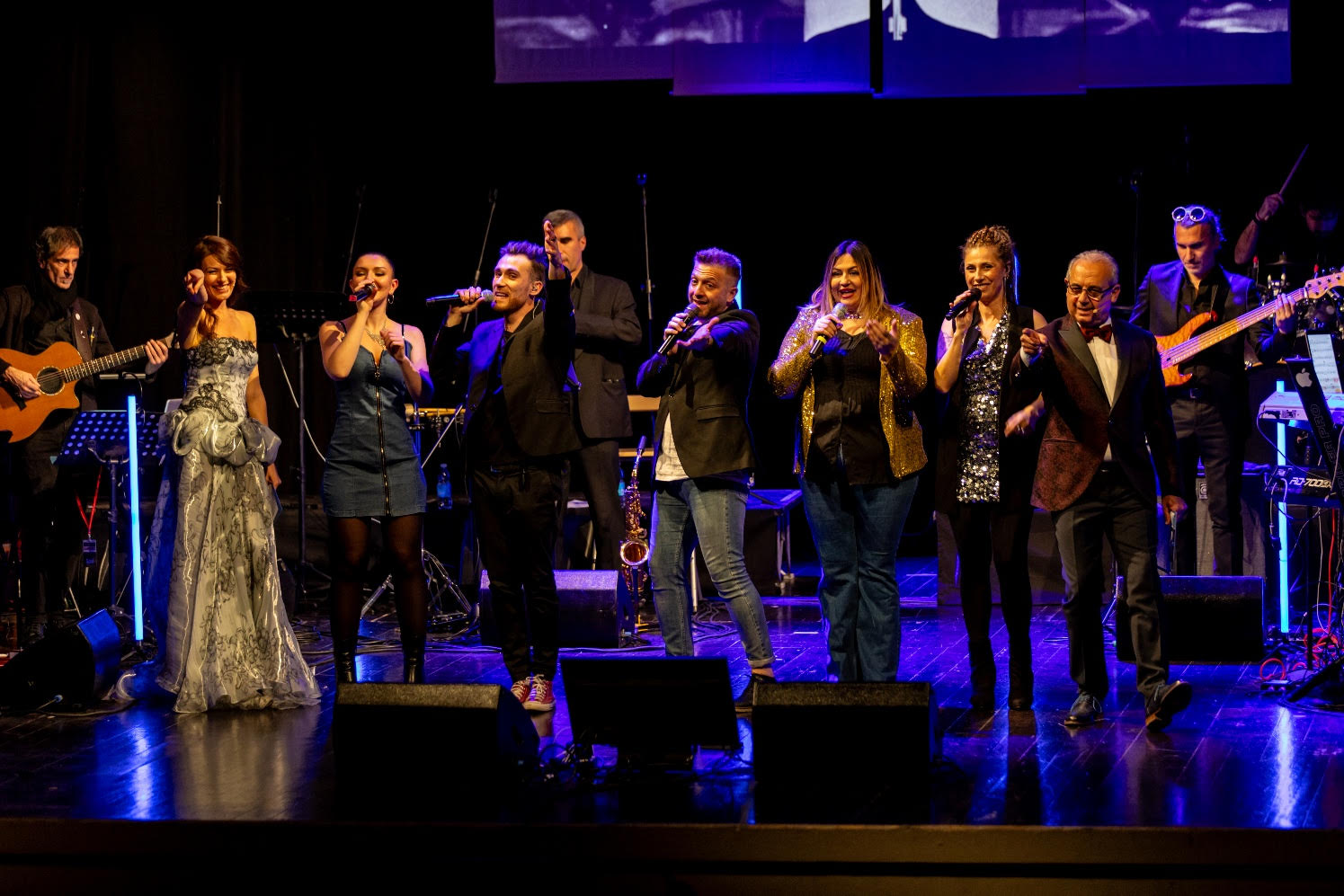 spettacolo dedicato a sanremo